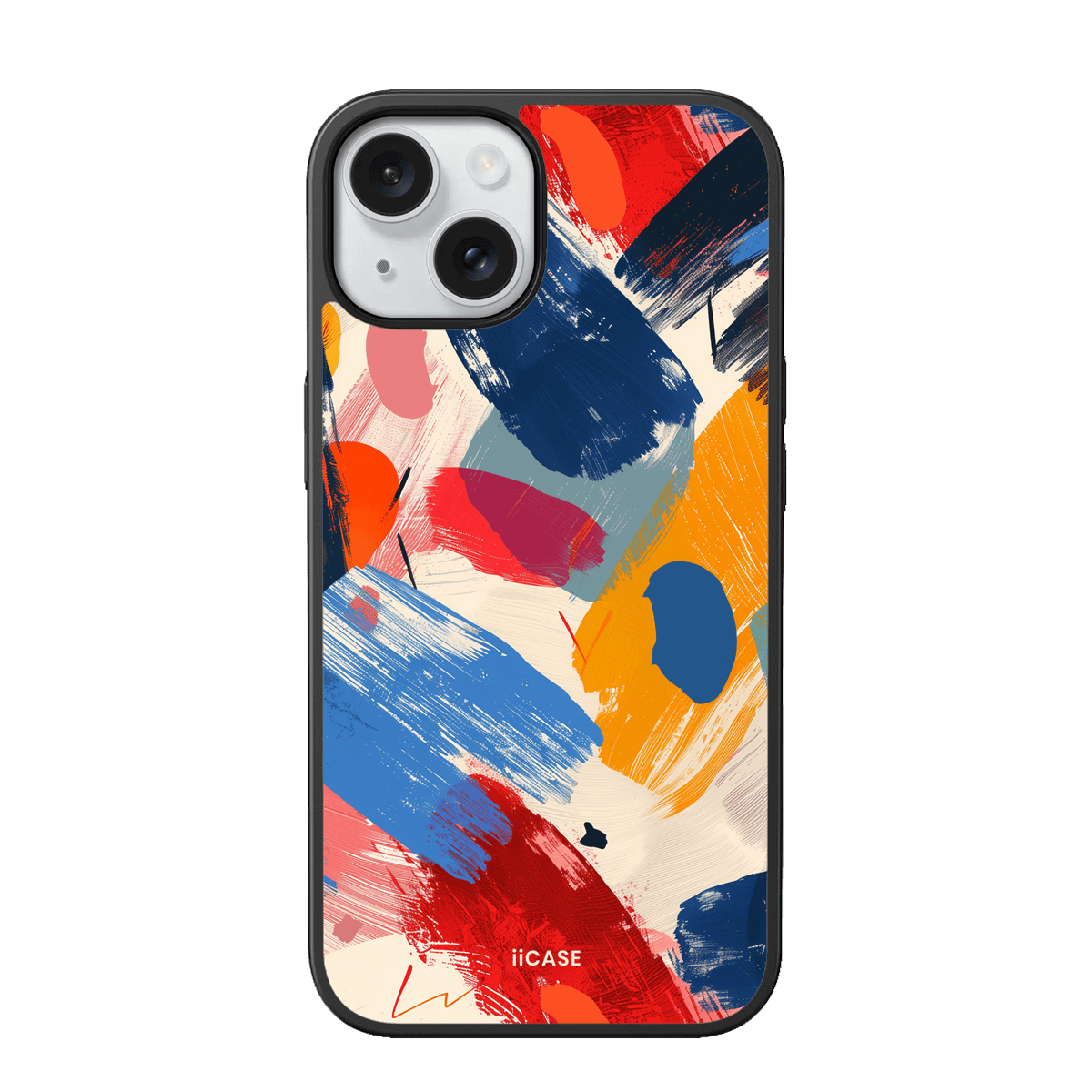 Brushstroke Burst iPhone Case