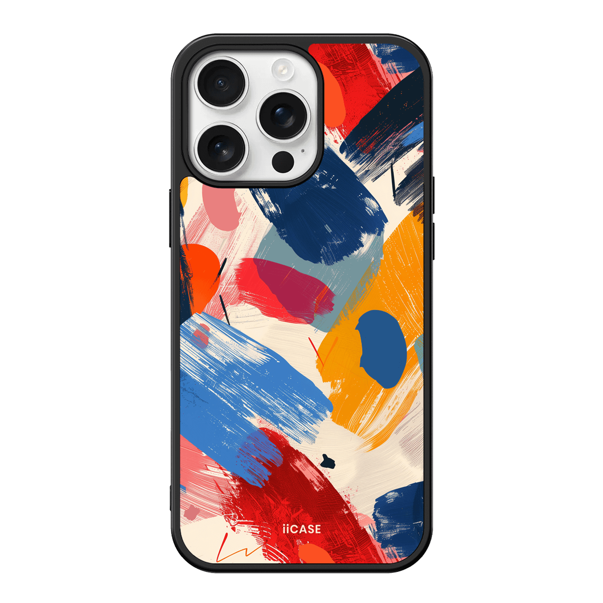 Brushstroke Burst iPhone Case
