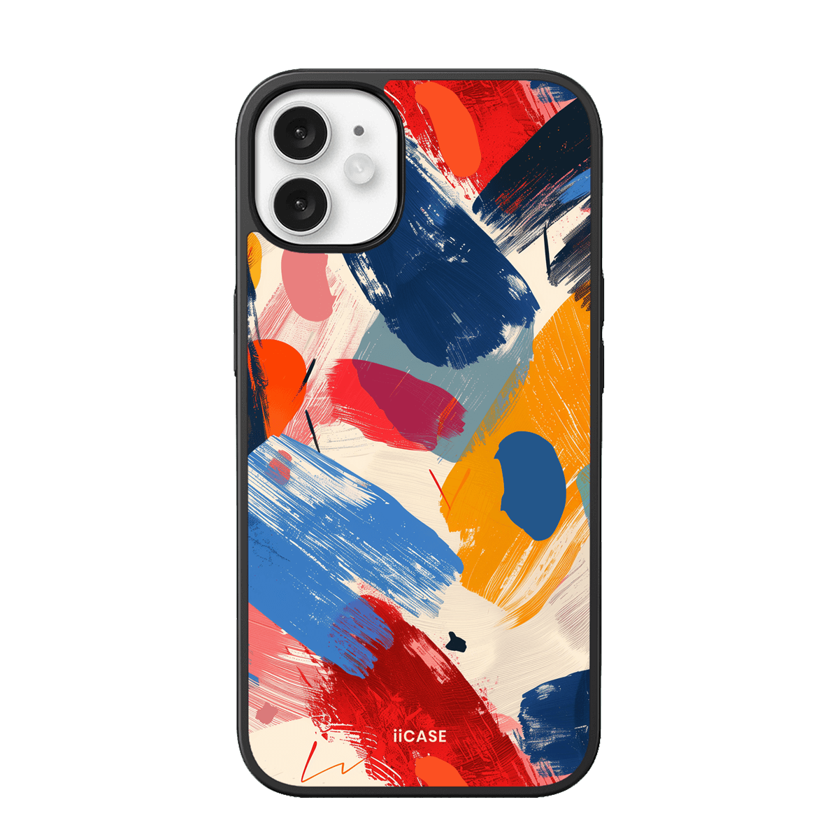 Brushstroke Burst iPhone Case