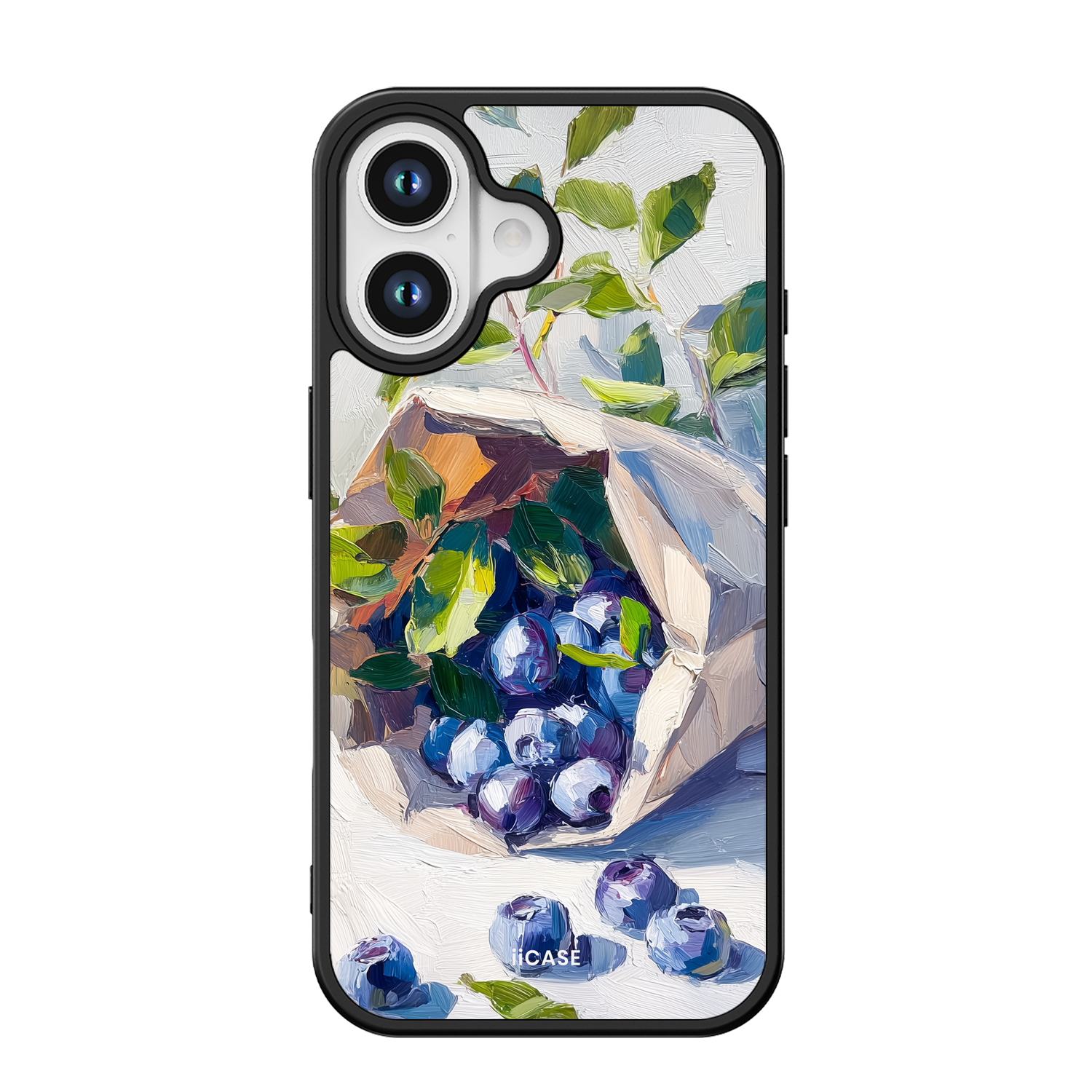 Blueberry Still-Life iPhone Case