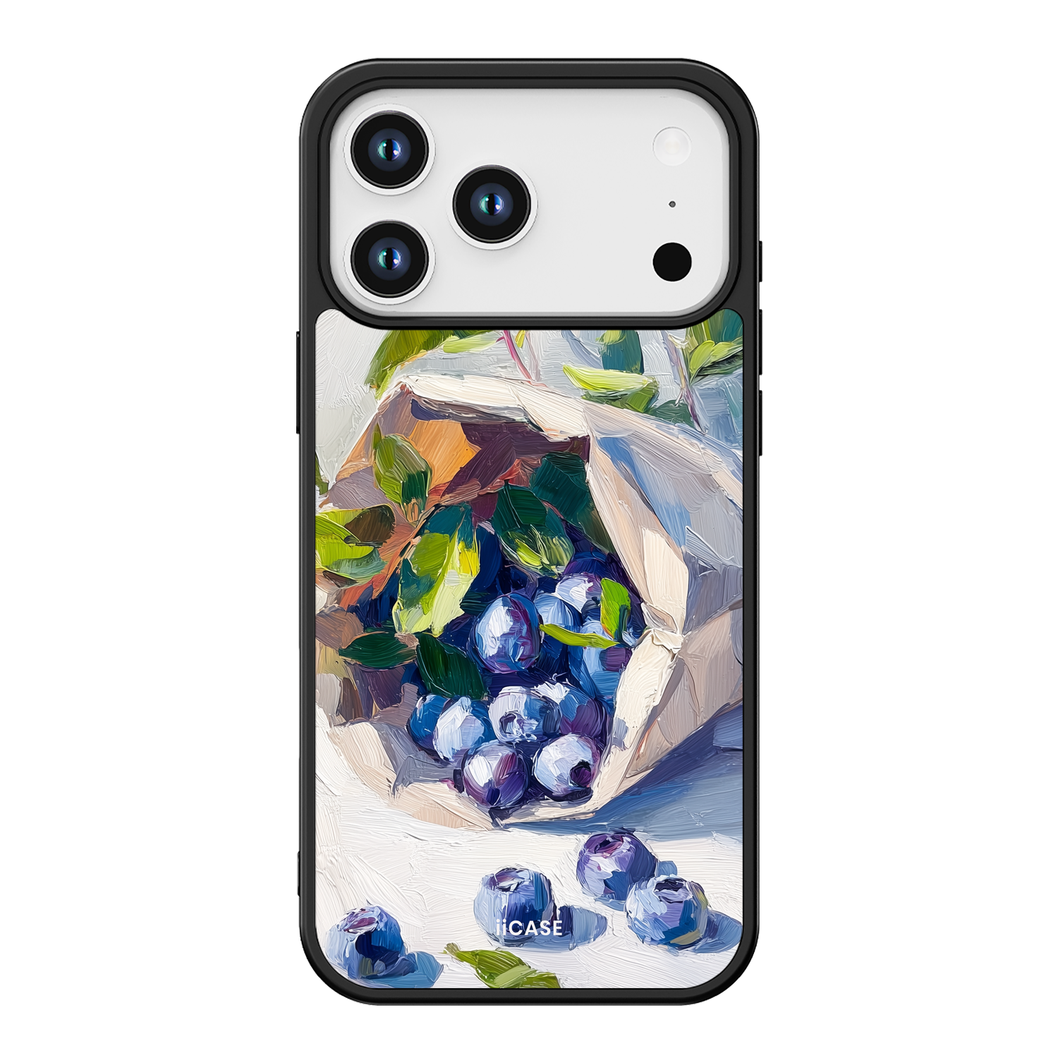 Blueberry Still-Life iPhone Case