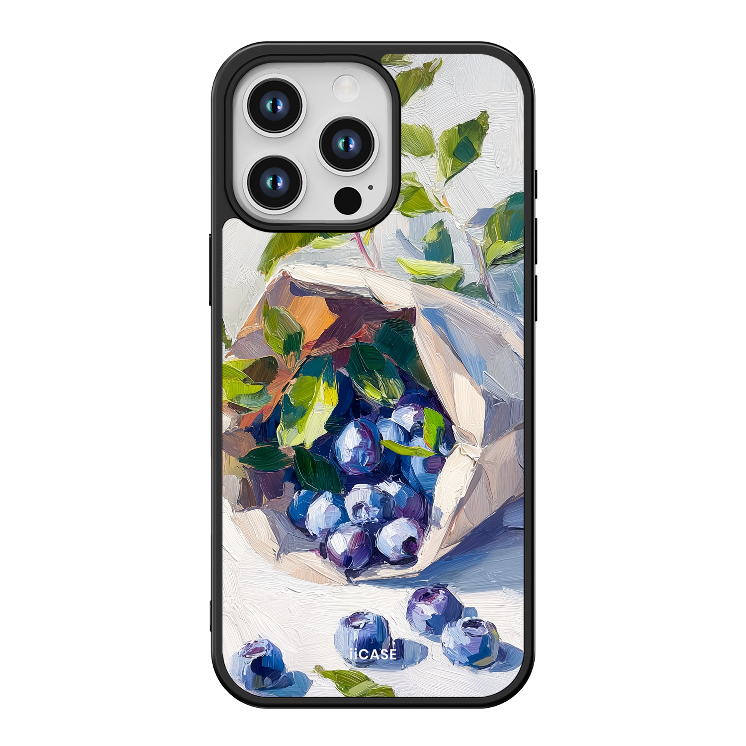 Blueberry Still-Life iPhone Case