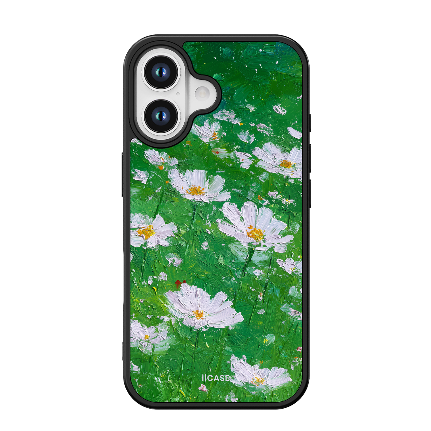 Impasto Daisy Field iPhone Case