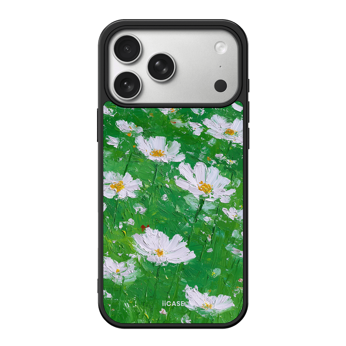 Impasto Daisy Field iPhone Case