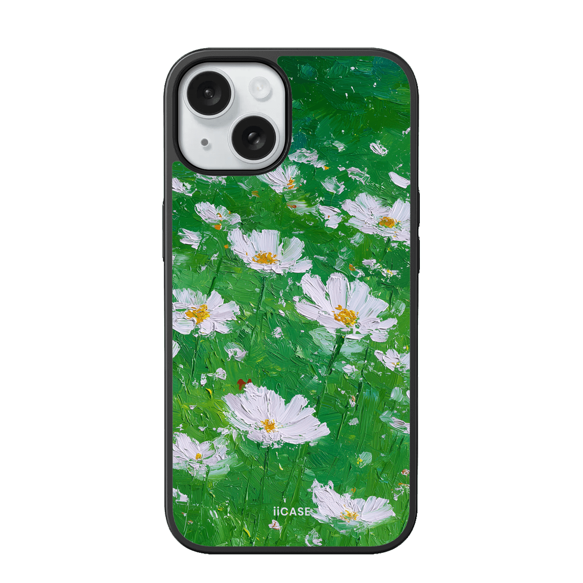 Impasto Daisy Field iPhone Case
