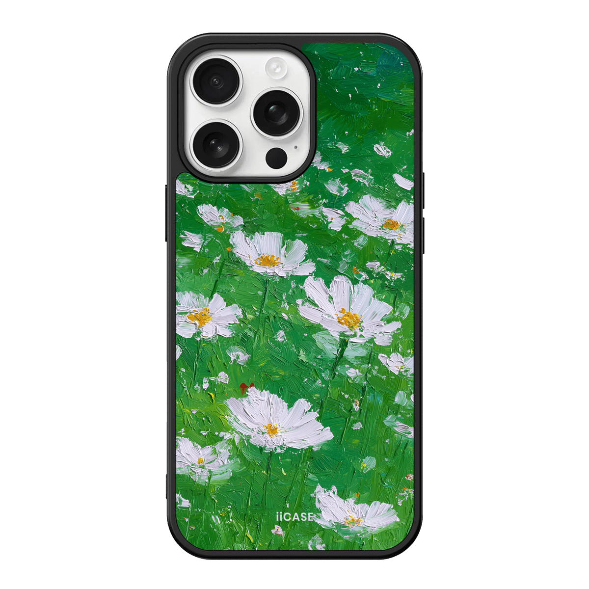 Impasto Daisy Field iPhone Case