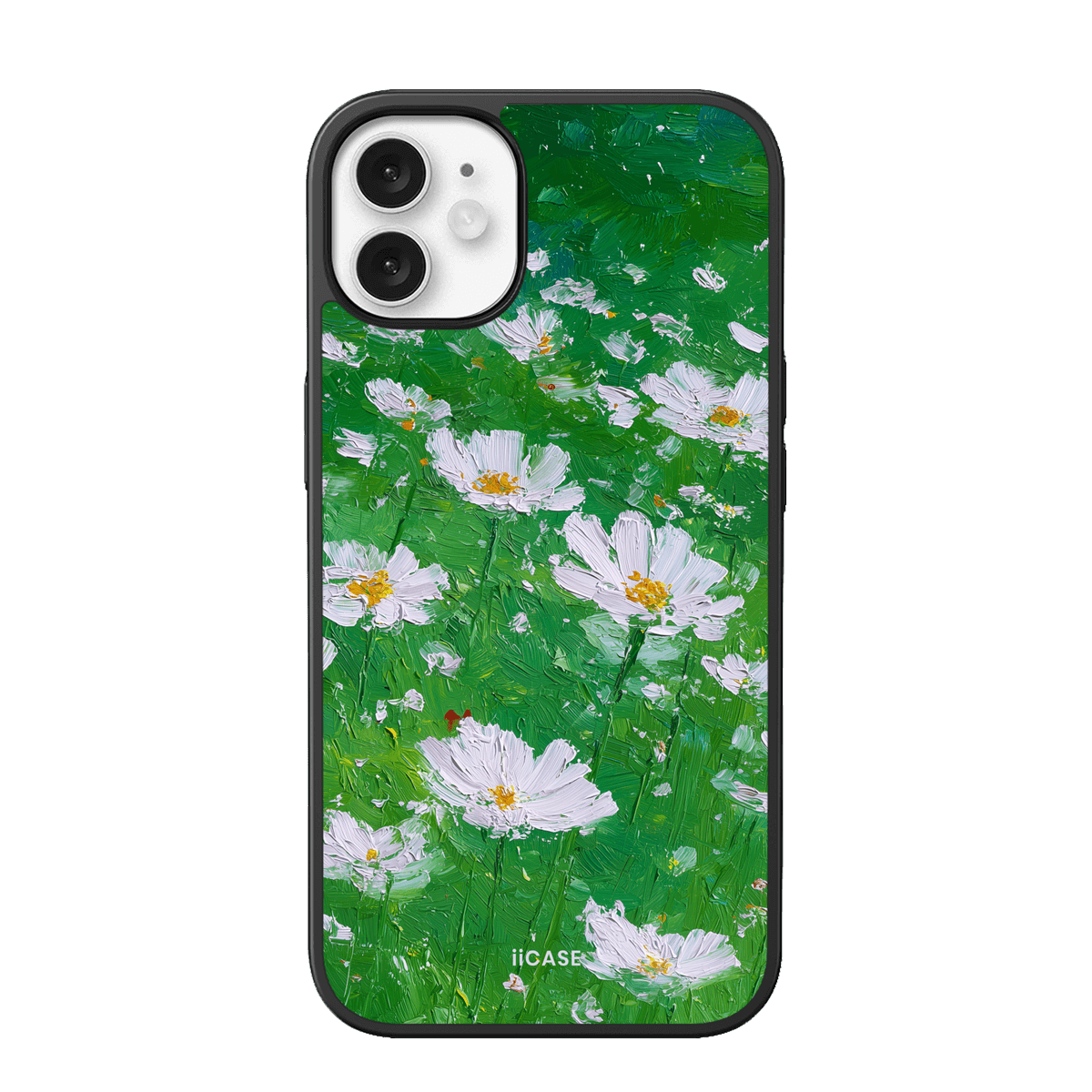 Impasto Daisy Field iPhone Case