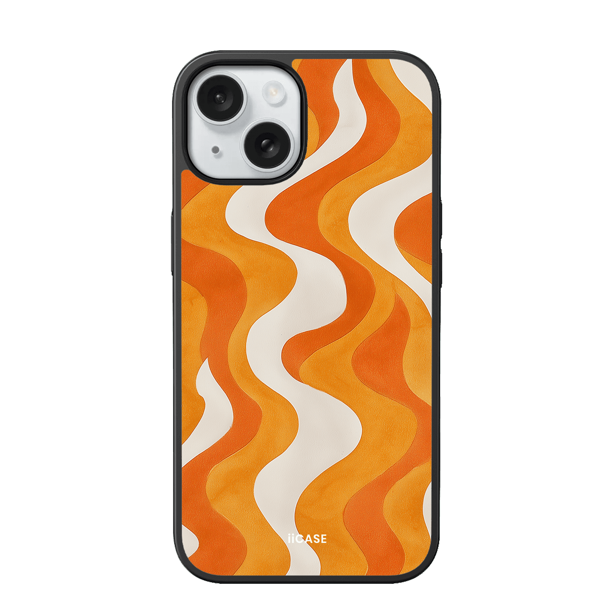 Amber Ripple iPhone Case