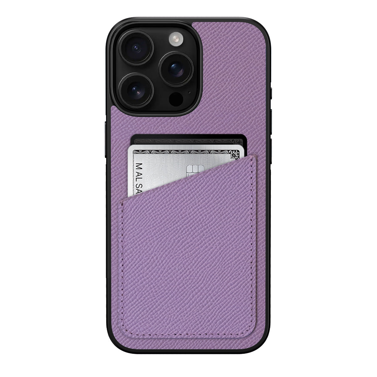 Genunie Epsom Leather Premium iPhone Case With Card Slots