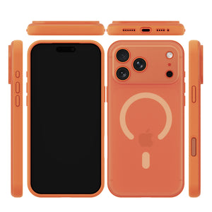 FrostShield MagSafe Case for iPhone 18 Pro - Coral Orange - view 03