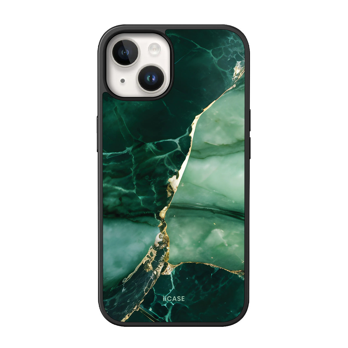 Emerald Gold Marble Elite iPhone Case