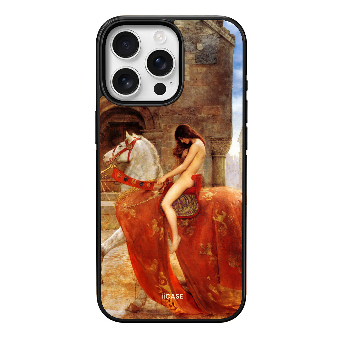 "Lady Godiva - John Collier" Elite iPhone Case