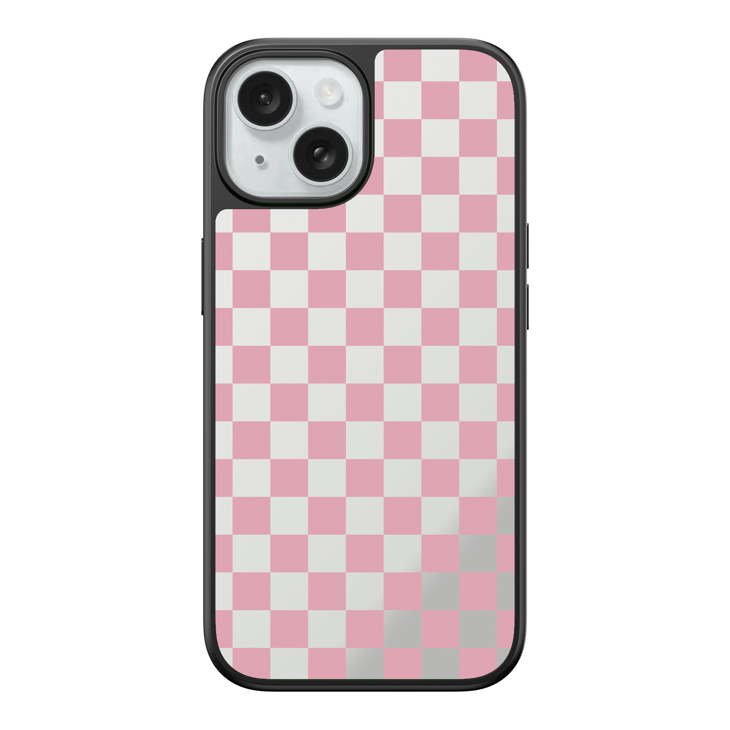 Pink Glitch iPhone Case