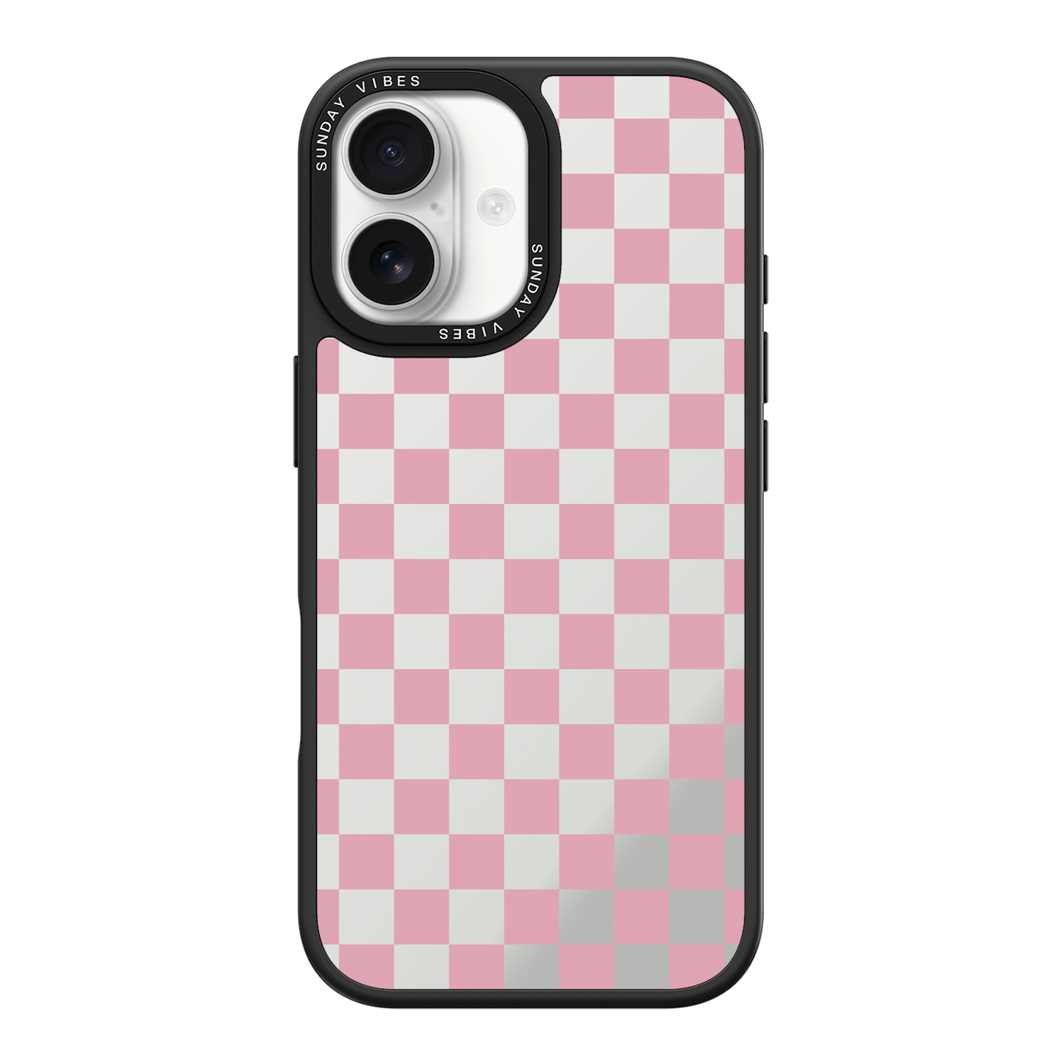 Pink Glitch iPhone Case