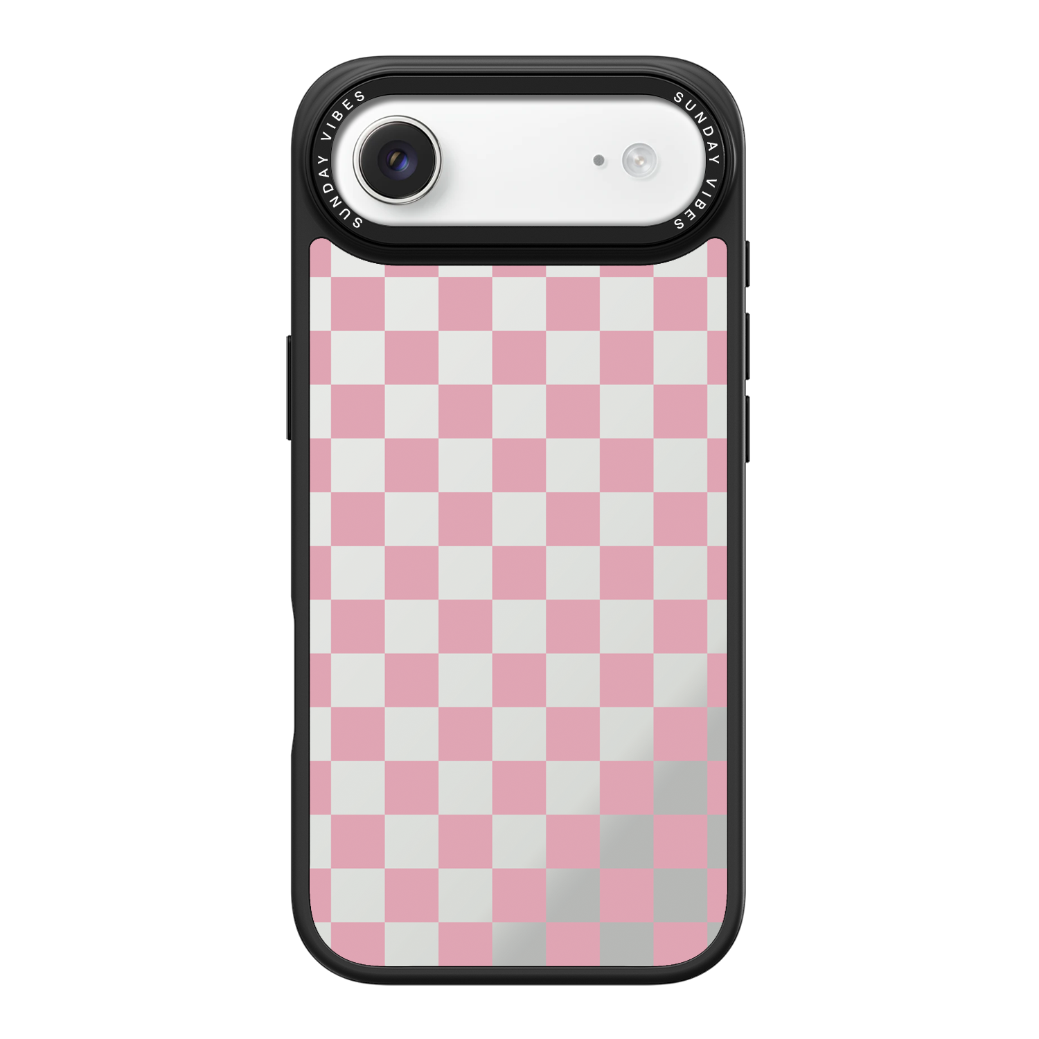 Pink Glitch iPhone Case