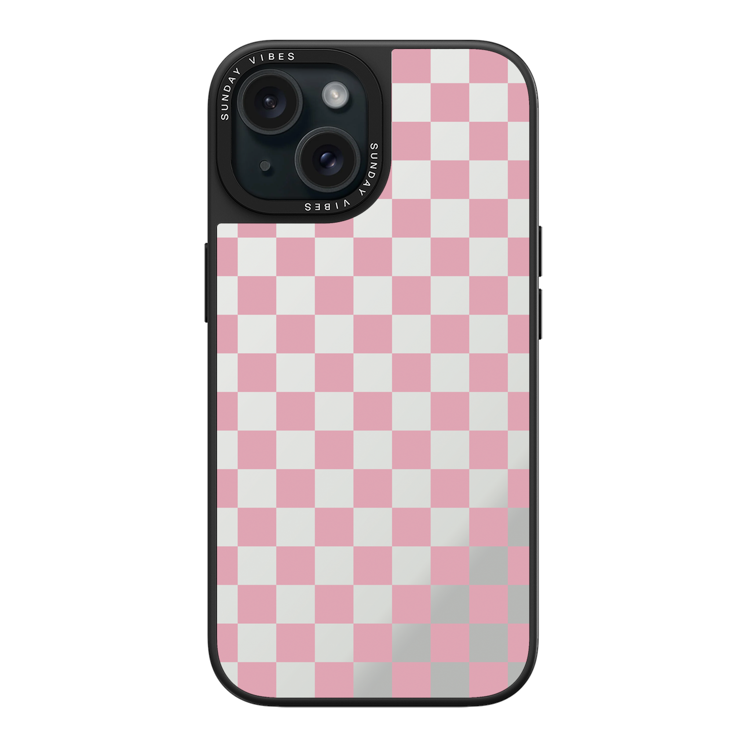 Pink Glitch iPhone Case