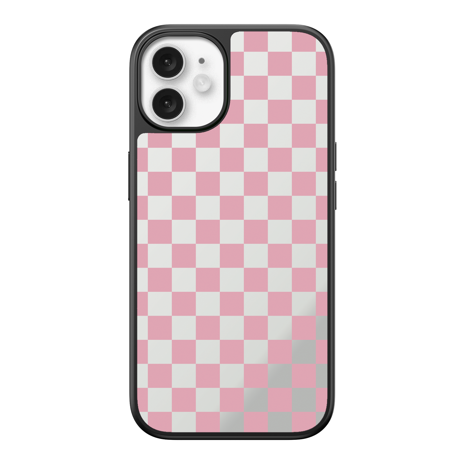 Pink Glitch iPhone Case