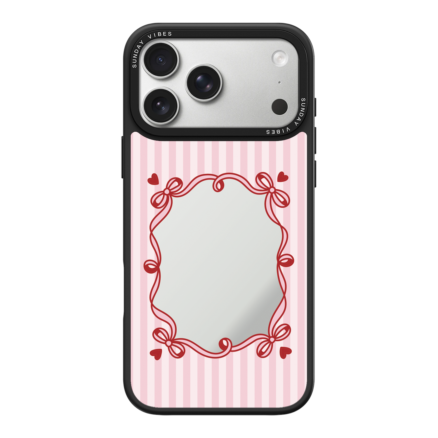 Candy Stripe Glance iPhone Case