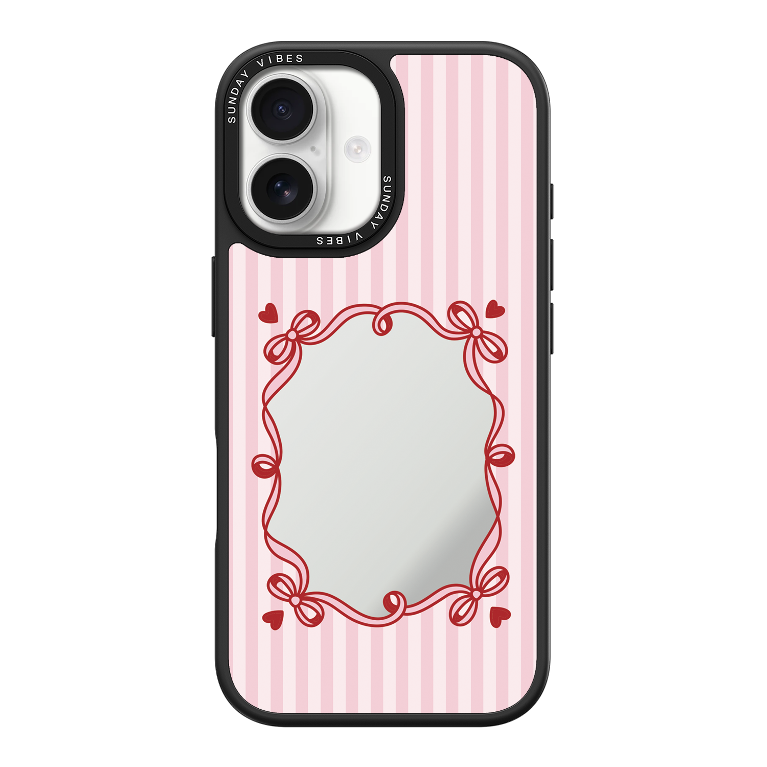 Candy Stripe Glance iPhone Case