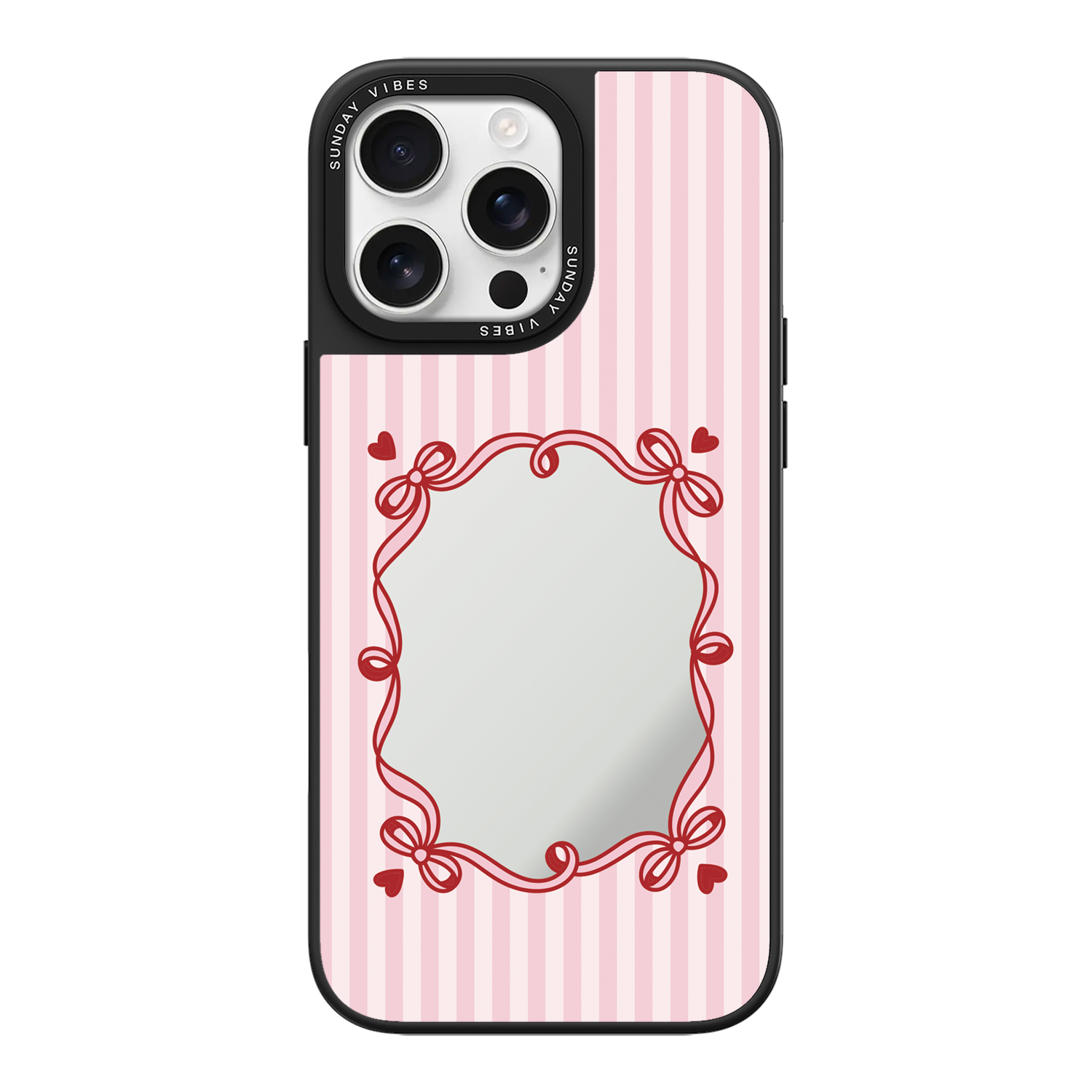 Candy Stripe Glance iPhone Case