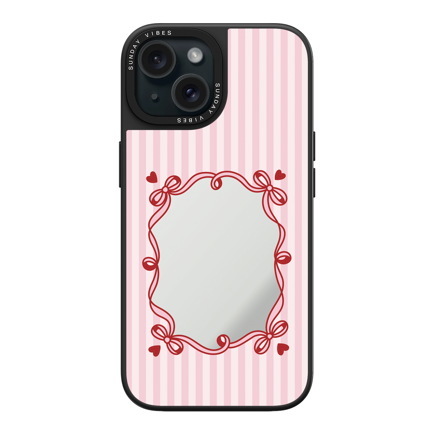 Candy Stripe Glance iPhone Case