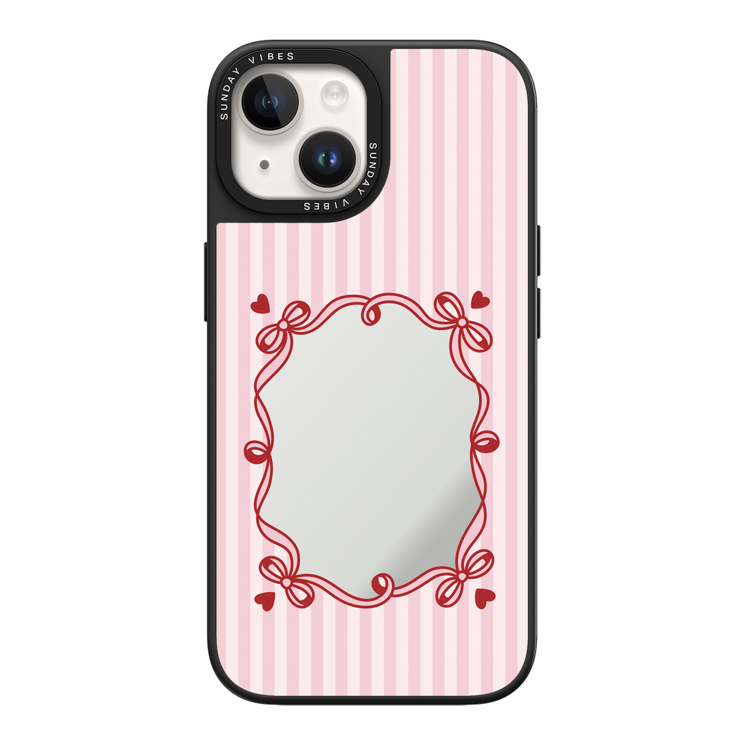 Candy Stripe Glance iPhone Case