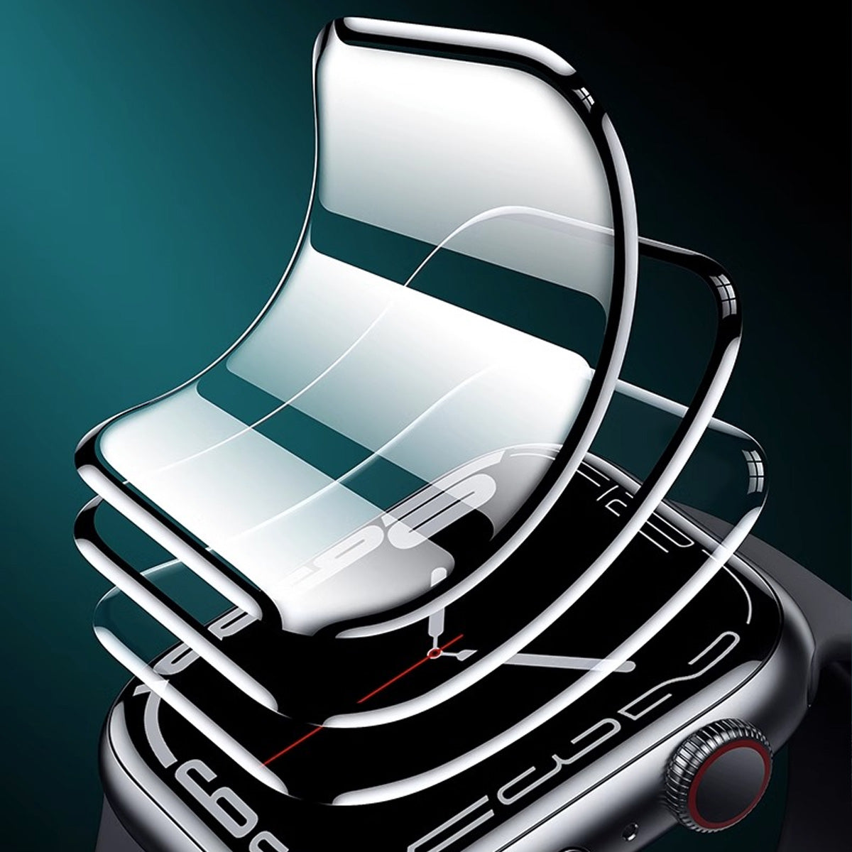 PMMA Apple Watch Screen Protector (Pack of 2) - iiCase