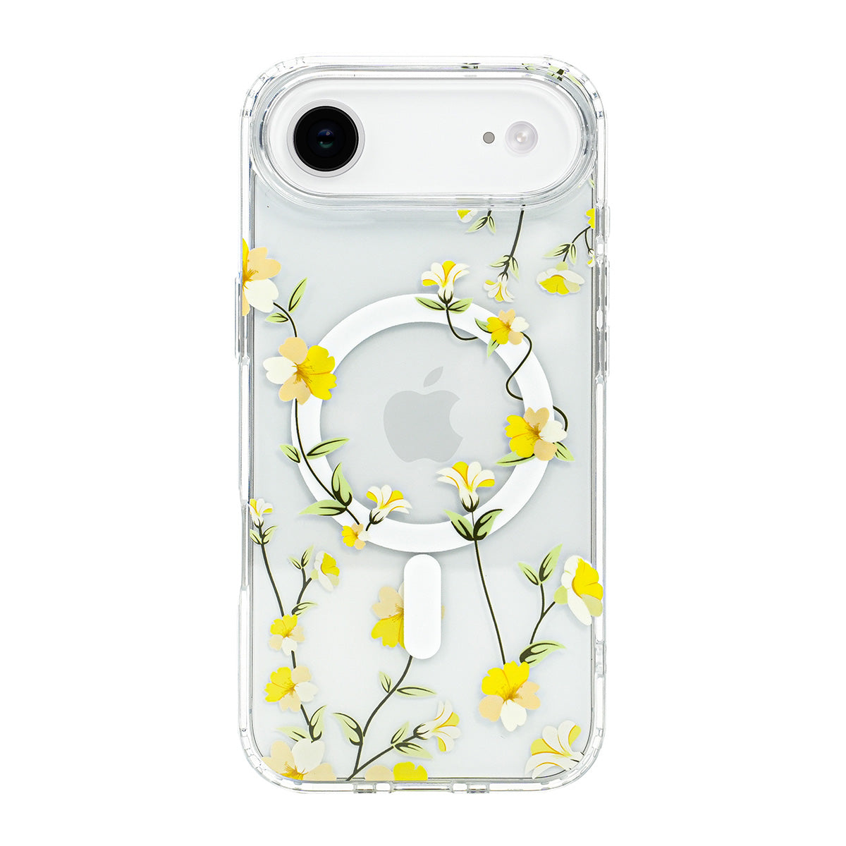 Yellow Floral MagSafe iPhone Case
