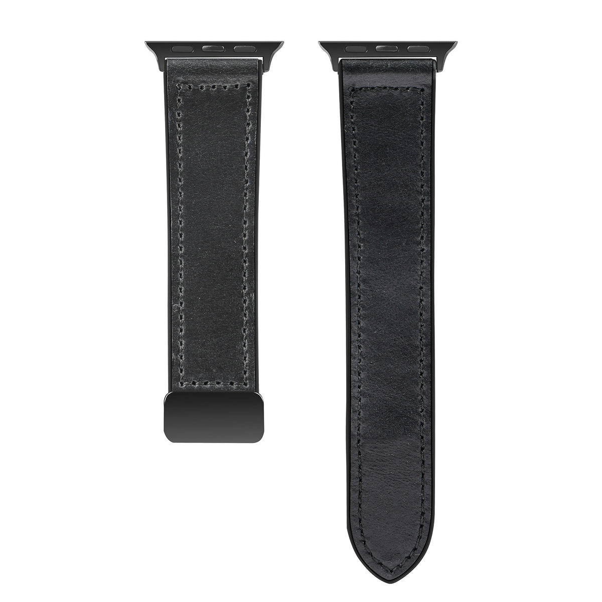 Leather-Coated Silicone Strap - iiCase