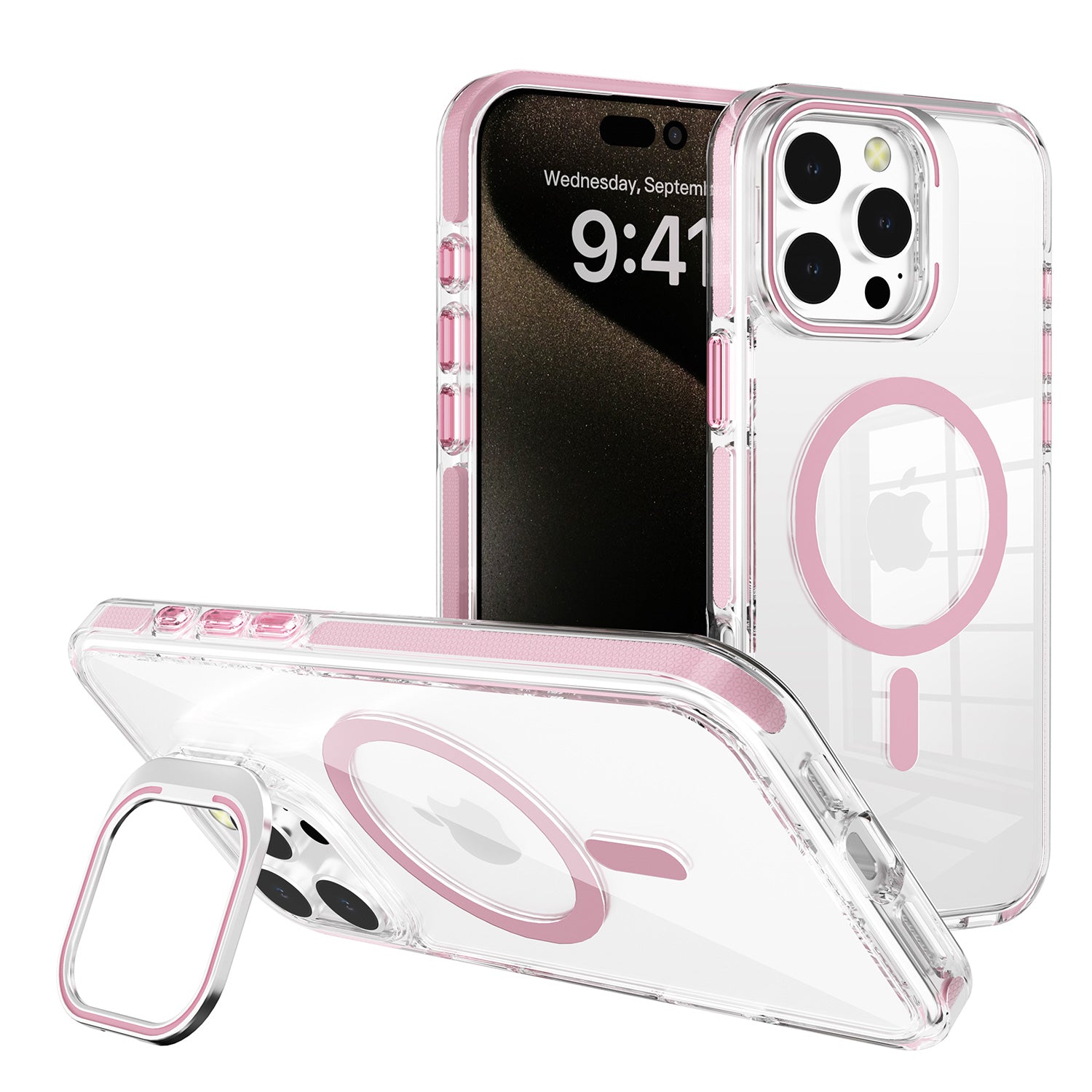 MagSafe Ultra Protective iPhone Case With Camera Kickstand