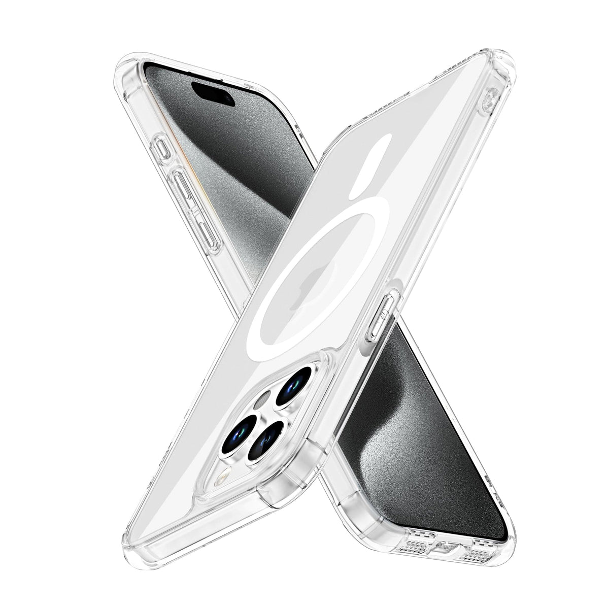MagSafe Military Grade Protection Crystal Clear iPhone Case - iiCase