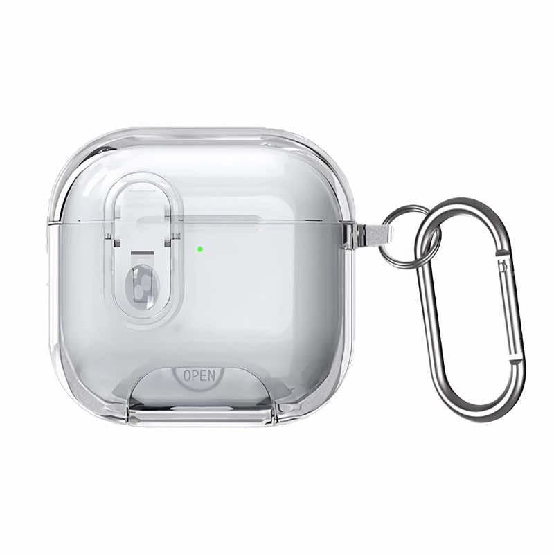 Smartlock with phone stand Crystal Clear AirPods Case