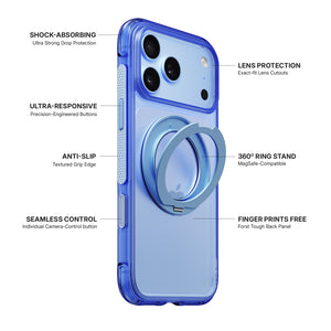 iiCASE Aegis 360 iPhone Case in Glacier Blue detail image - image 9