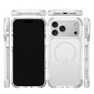 iiCASE Macaron Shield MagSafe Case iPhone Case in Clear White detail image - image 14