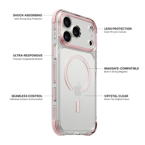 iiCASE Macaron Shield MagSafe Case iPhone Case in Macaron Pink detail image - image 5