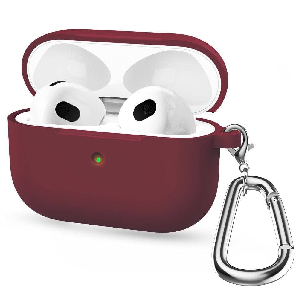 Liquid silicone Protective AirPods & AirPods Pro Case with Dust Plug - iiCase
