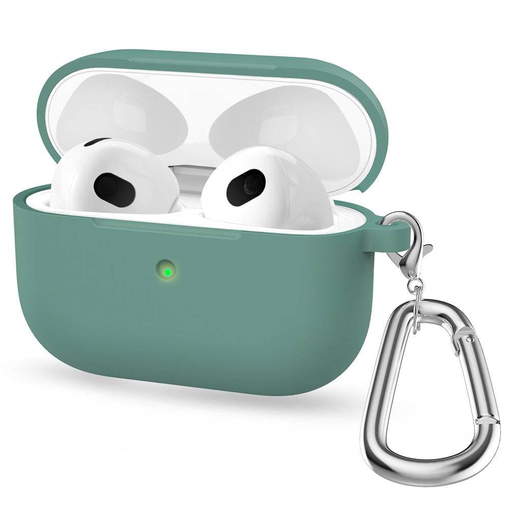 Liquid silicone Protective AirPods & AirPods Pro Case with Dust Plug - iiCase
