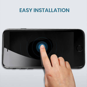ANTI-SPY! 9H Privacy Tempered Glass iPhone Screen Protector - iiCase