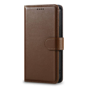 Classic Design Genuine Leather Wallet iPhone Case - iiCase