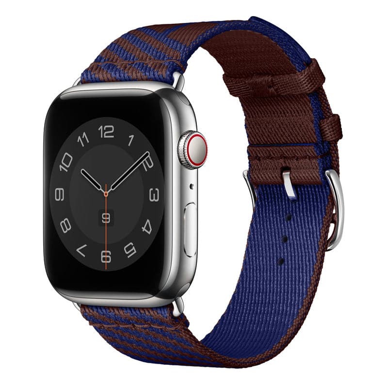 新品】Apple Watch HERMÈS 強し ジャンピングシンプルトゥール 青茶