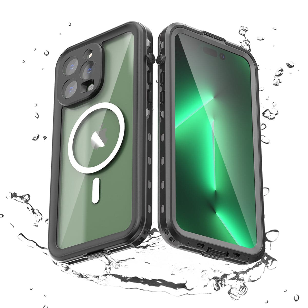 MagSafe IP68 Waterproof Dust Protection iPhone Case - iiCase