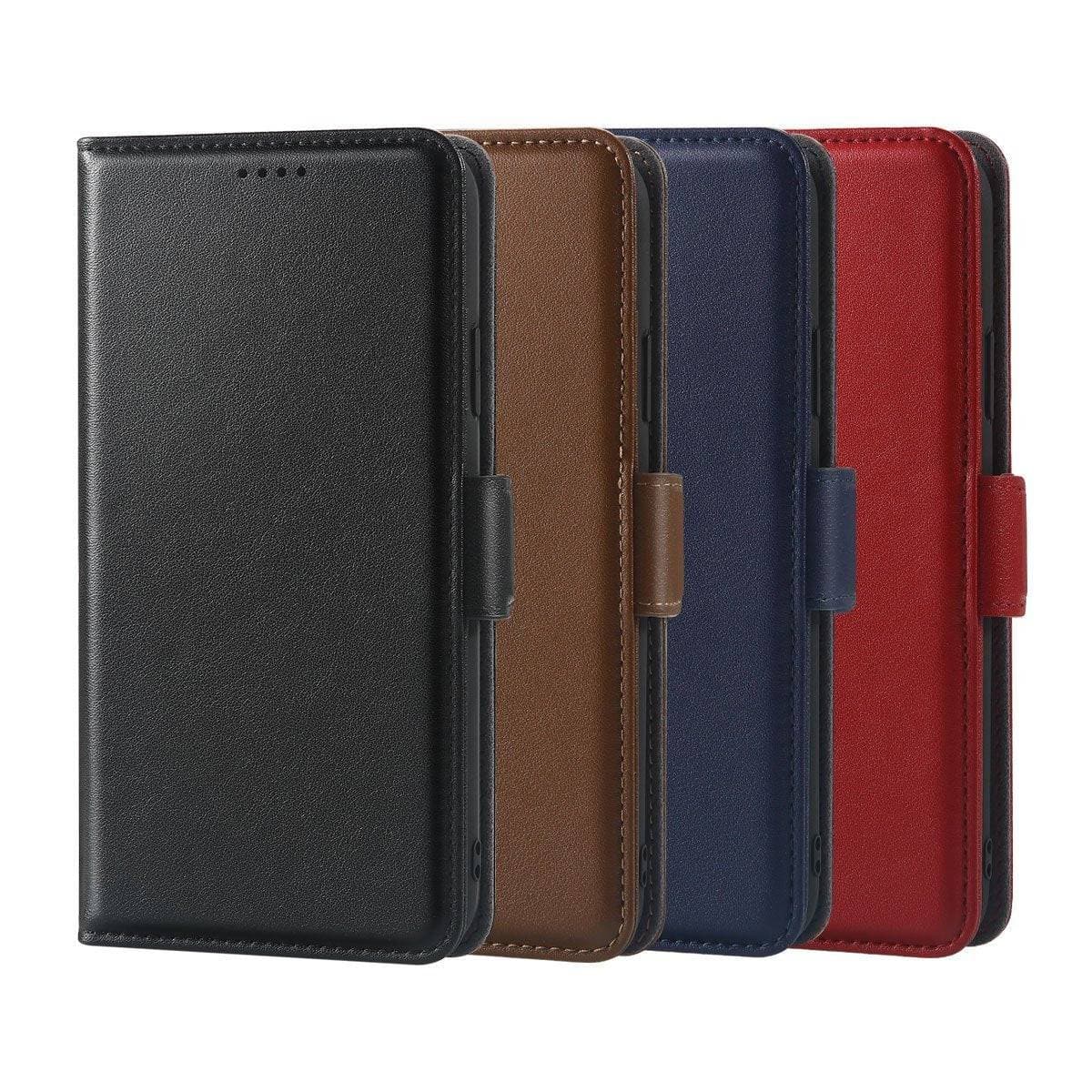 Premium Genuine Leather Magnets Detachable iPhone Wallet Case - iiCase
