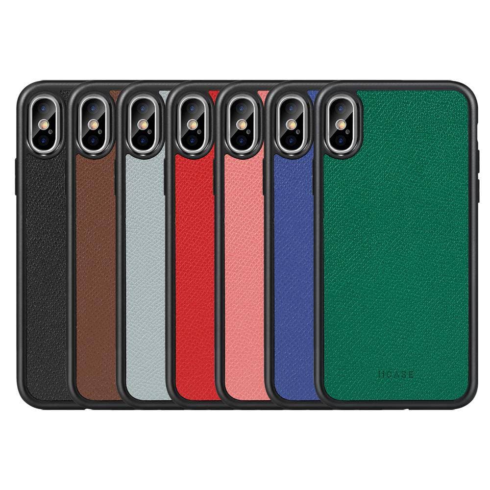 Premium genuine leather protective slim iPhone Case - iiCase