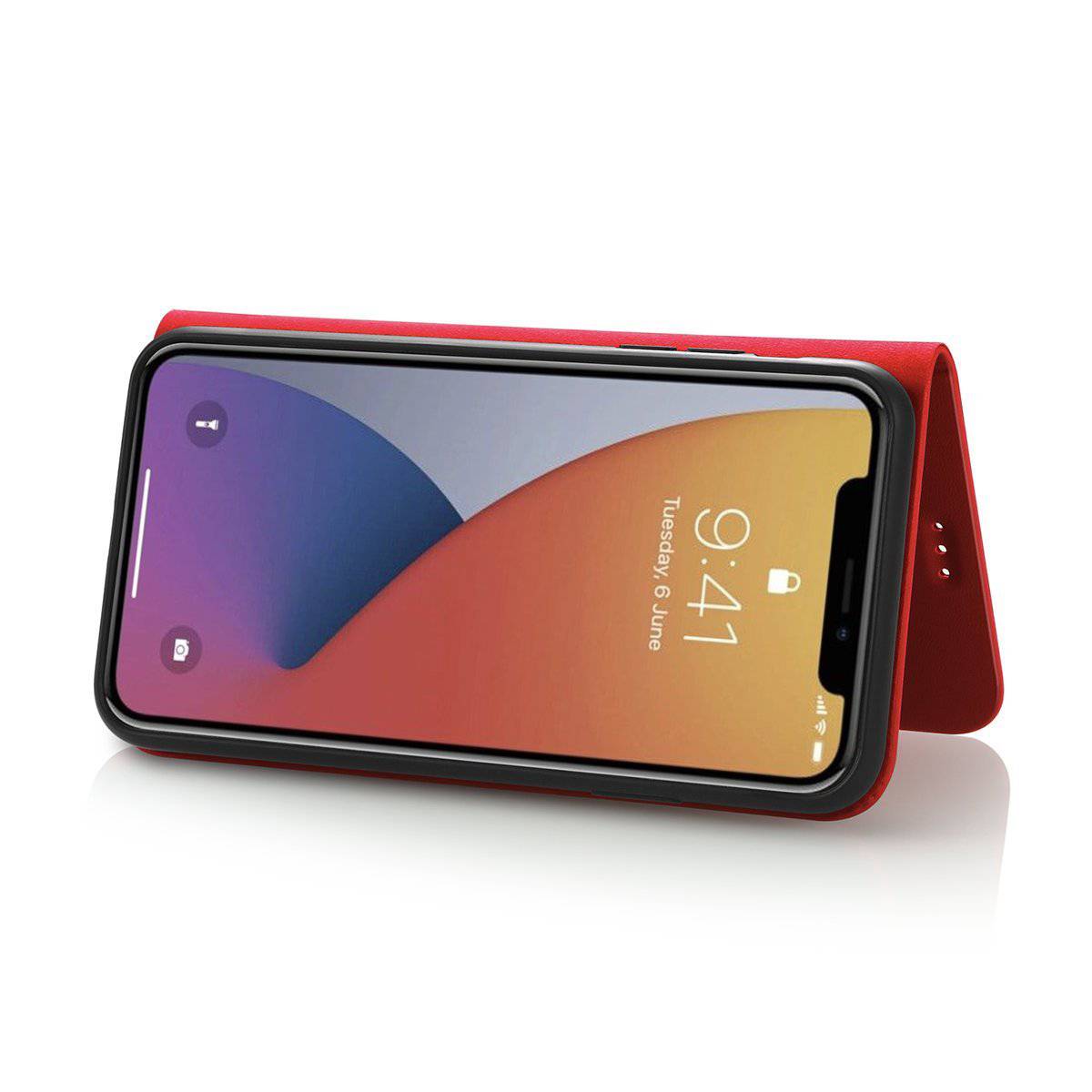 Slim magnetic closed wallet card iPhone Case - iiCase