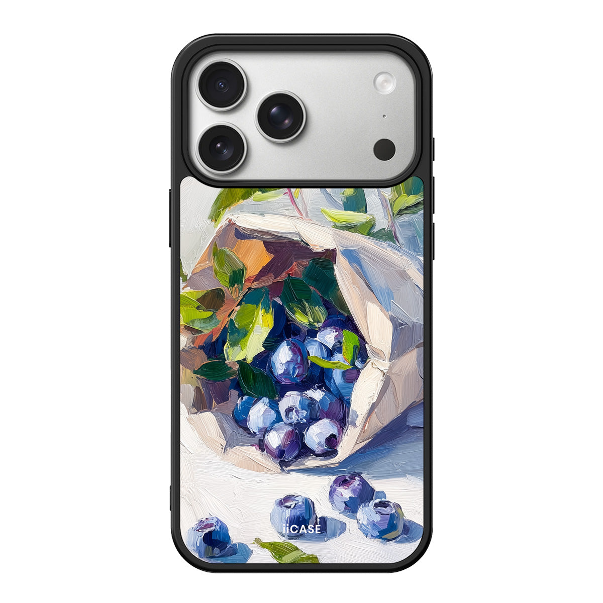 Blueberry Still-Life iPhone Case