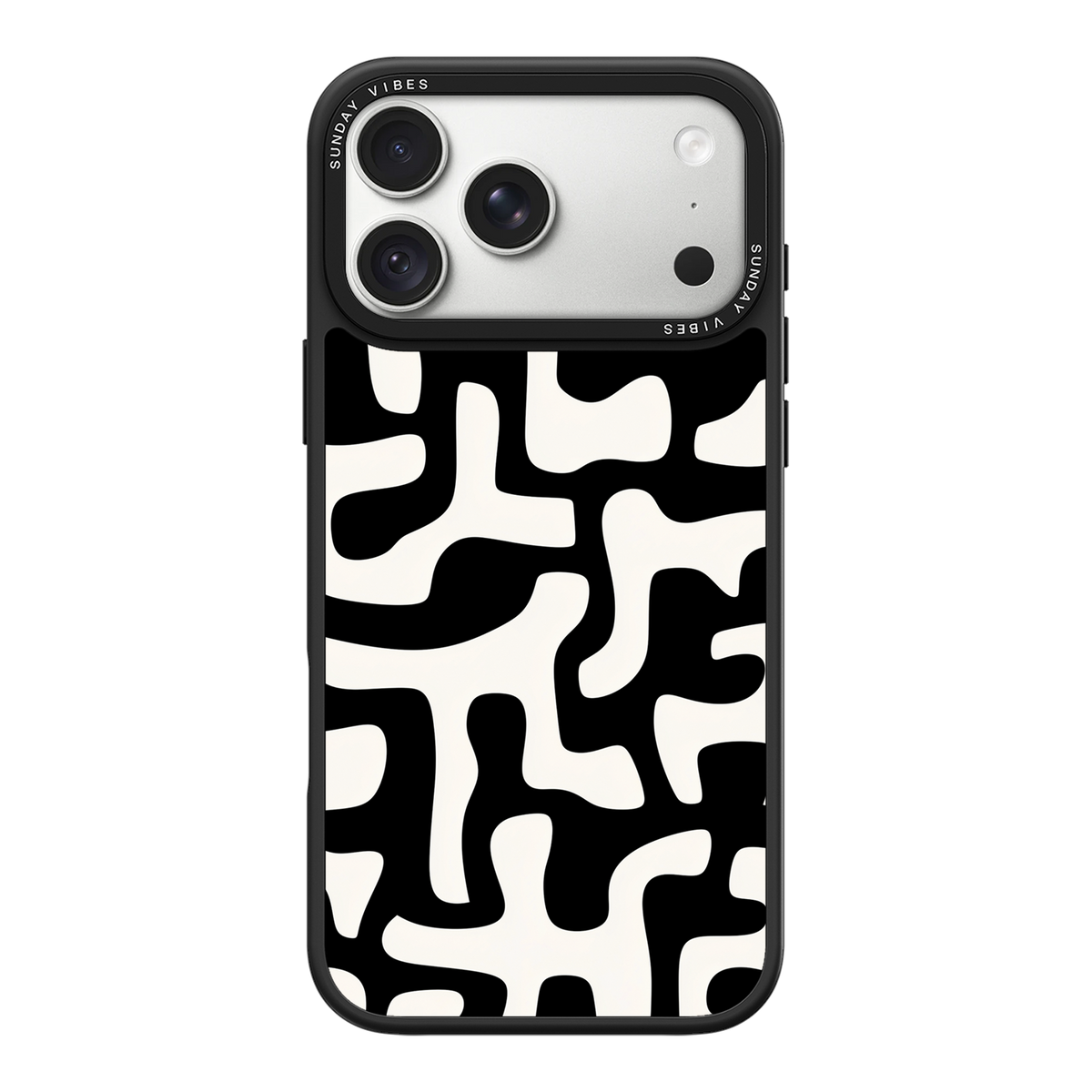 Monochrome Moo iPhone Case