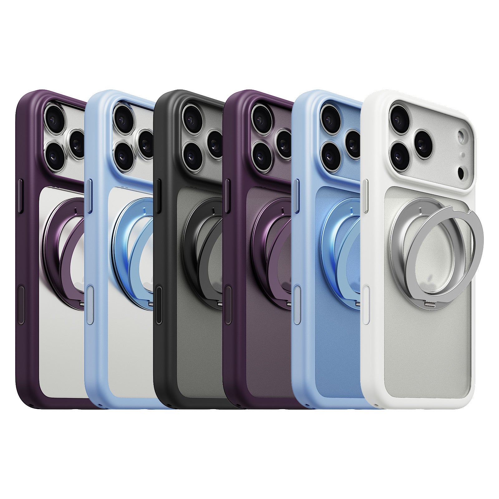 iiCASE Glacier 360 Ring Stand Case iPhone Case all colours image