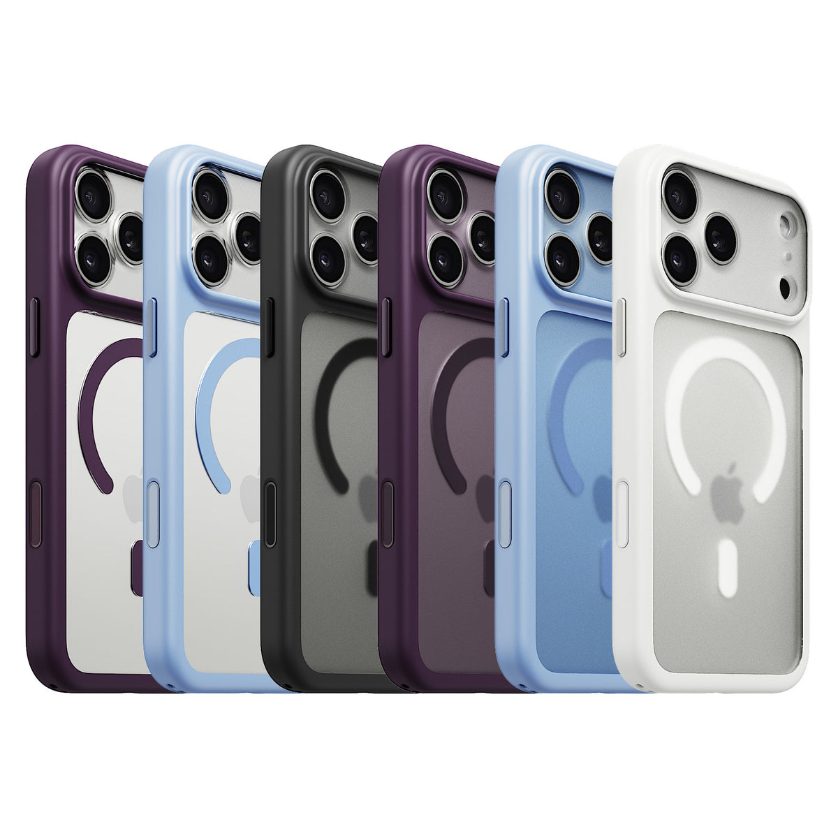 iiCASE Glacier MagSafe Case for iPhone 18 Pro image 2 - 02 iiCase Glacier all color