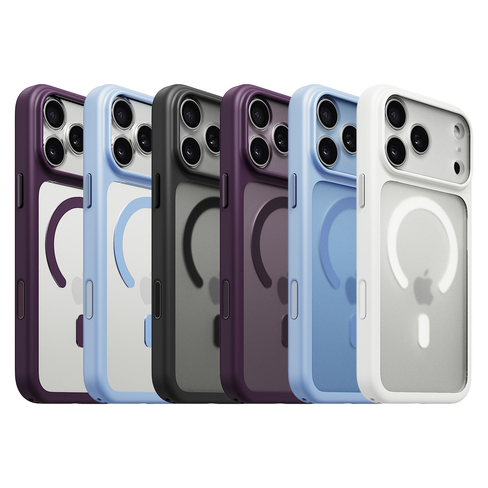 iiCASE Glacier MagSafe Case for iPhone 18 Pro Max image 2 - 02 iiCase Glacier all color