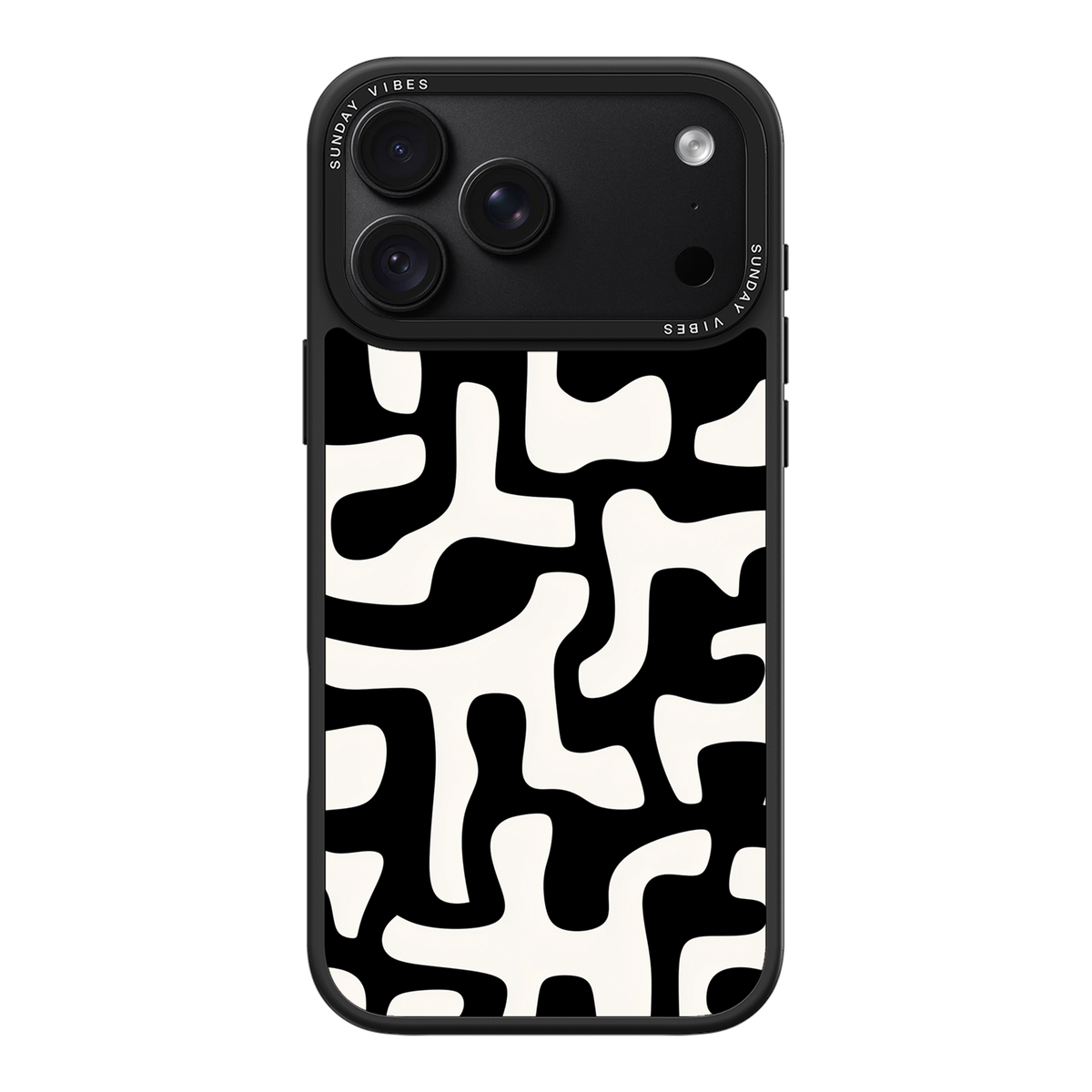 Monochrome Moo iPhone Case
